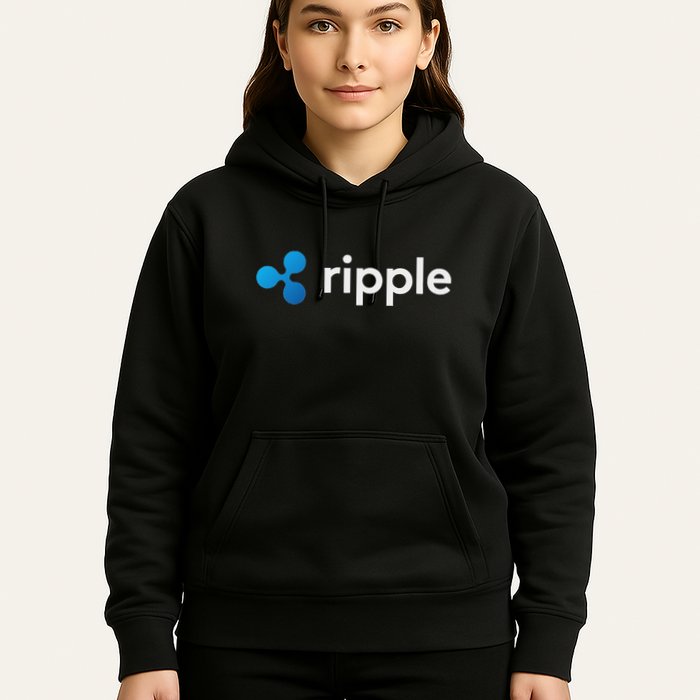 Ripple Xrp Logo Crypto Trading Trader Gift Cryptocurrency Hoodie