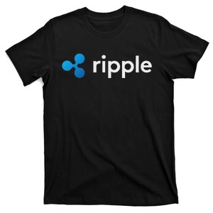 Ripple Xrp Logo Crypto Trading Trader Gift Cryptocurrency T-Shirt