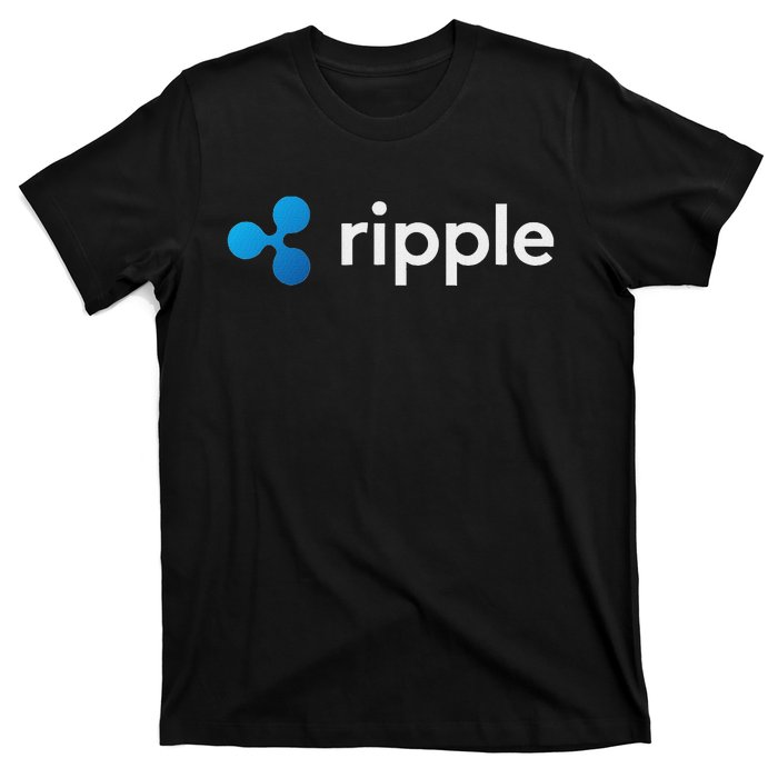 Ripple Xrp Logo Crypto Trading Trader Gift Cryptocurrency T-Shirt