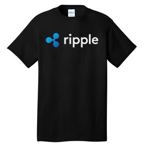 Ripple Xrp Logo Crypto Trading Trader Gift Cryptocurrency Tall T-Shirt