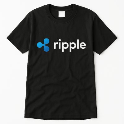 Ripple Xrp Logo Crypto Trading Trader Gift Cryptocurrency Tall T-Shirt
