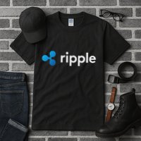 Ripple Xrp Logo Crypto Trading Trader Gift Cryptocurrency Tall T-Shirt