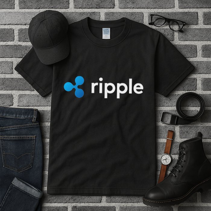 Ripple Xrp Logo Crypto Trading Trader Gift Cryptocurrency Tall T-Shirt