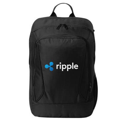 Ripple Xrp Logo Crypto Trading Trader Gift Cryptocurrency City Backpack