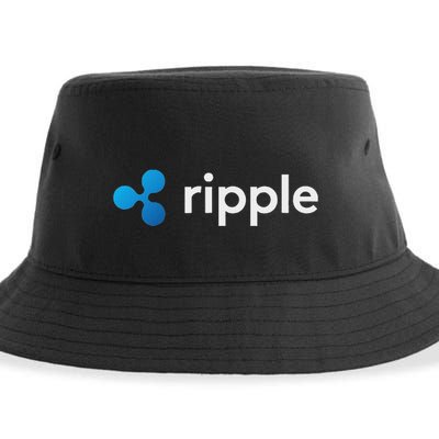 Ripple Xrp Logo Crypto Trading Trader Gift Cryptocurrency Sustainable Bucket Hat