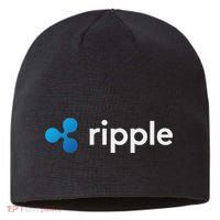 Ripple Xrp Logo Crypto Trading Trader Gift Cryptocurrency Sustainable Beanie