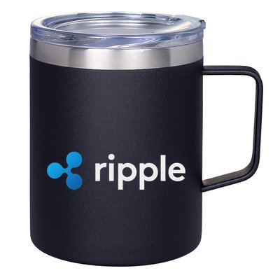 Ripple Xrp Logo Crypto Trading Trader Gift Cryptocurrency 12oz Stainless Steel Coffee Mug