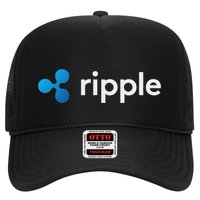 Ripple Xrp Logo Crypto Trading Trader Gift Cryptocurrency Hat