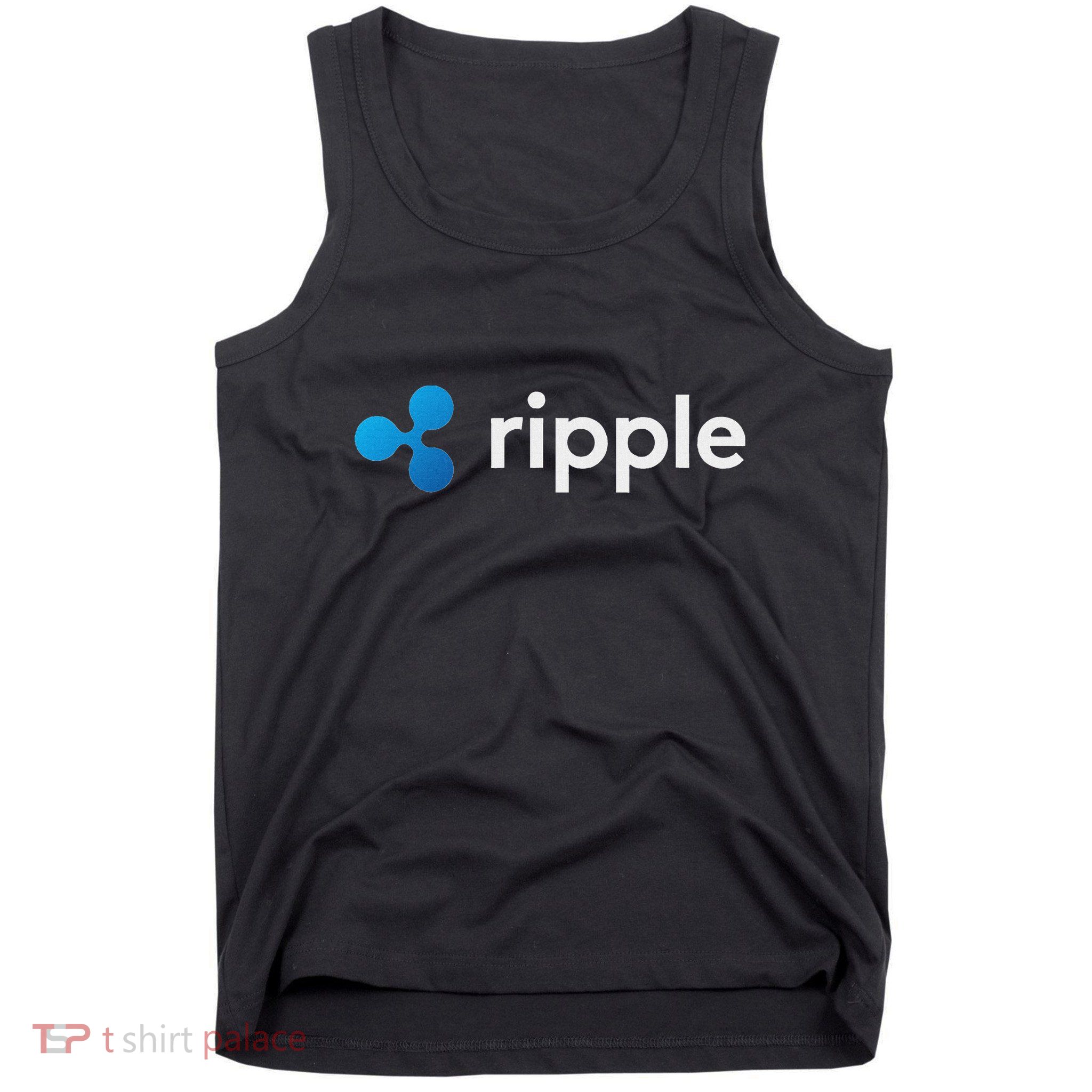 Ripple Xrp Logo Crypto Trading Trader Gift Cryptocurrency Tank Top