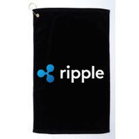 Ripple Xrp Logo Crypto Trading Trader Gift Cryptocurrency Golf Towel