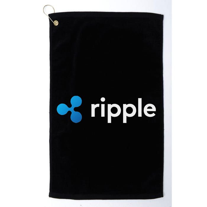 Ripple Xrp Logo Crypto Trading Trader Gift Cryptocurrency Golf Towel