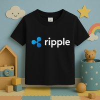 Ripple Xrp Logo Crypto Trading Trader Gift Cryptocurrency Toddler T-Shirt