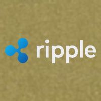Ripple Xrp Logo Crypto Trading Trader Gift Cryptocurrency Garment-Dyed Women's Muscle Tee