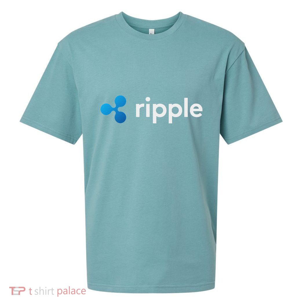 Ripple Xrp Logo Crypto Trading Trader Gift Cryptocurrency Sueded Cloud Jersey T-Shirt