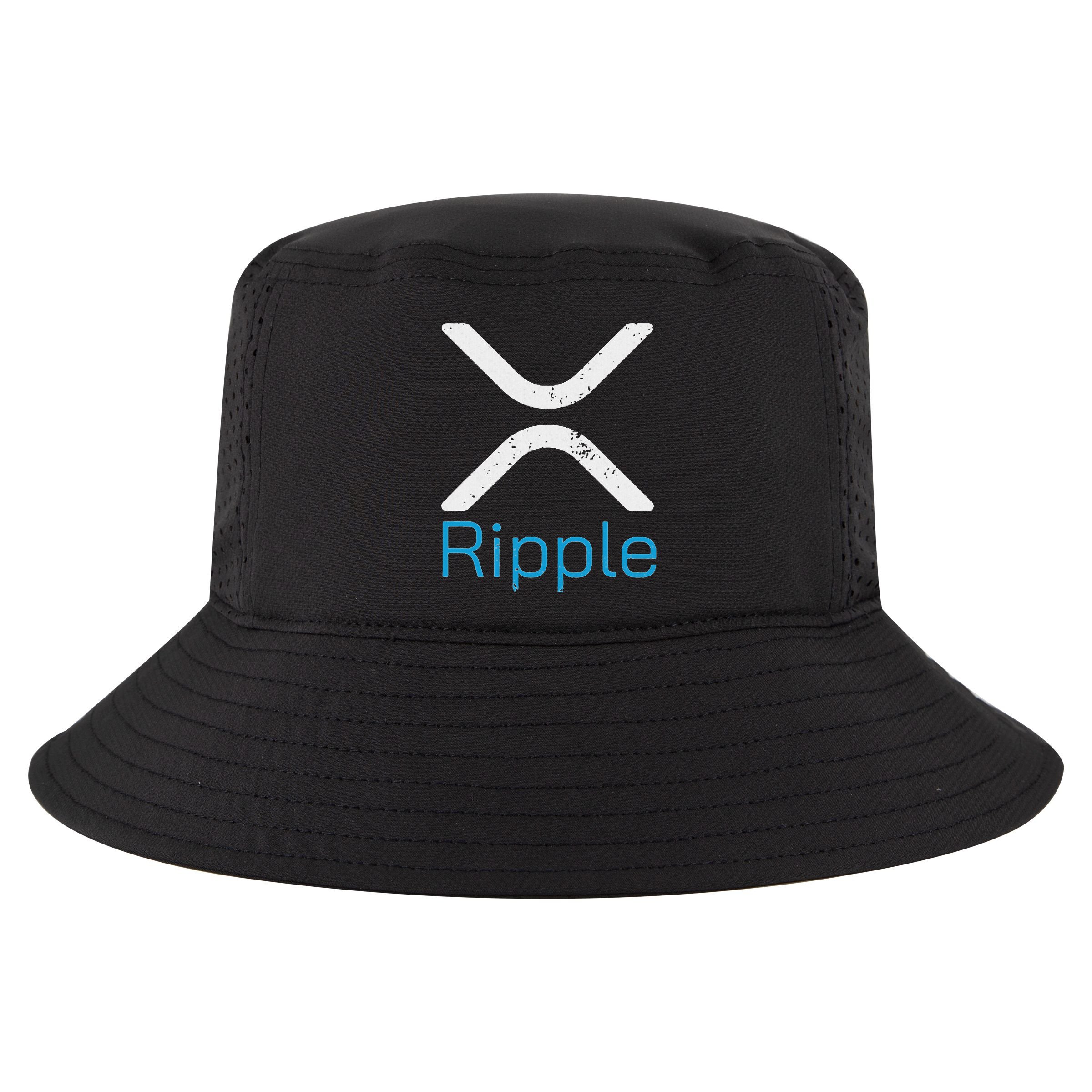Ripple Xrp Logo Vintage Ripple Hodler Cool Comfort Performance Bucket Hat