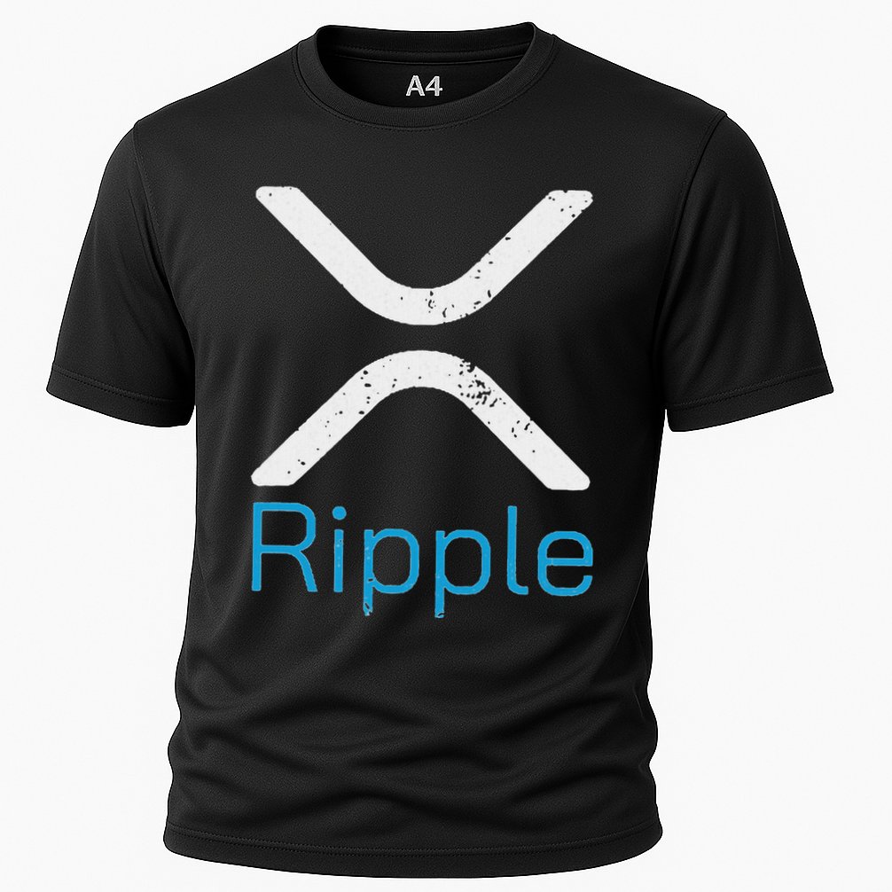 Ripple Xrp Logo Vintage Ripple Hodler Performance Shirt