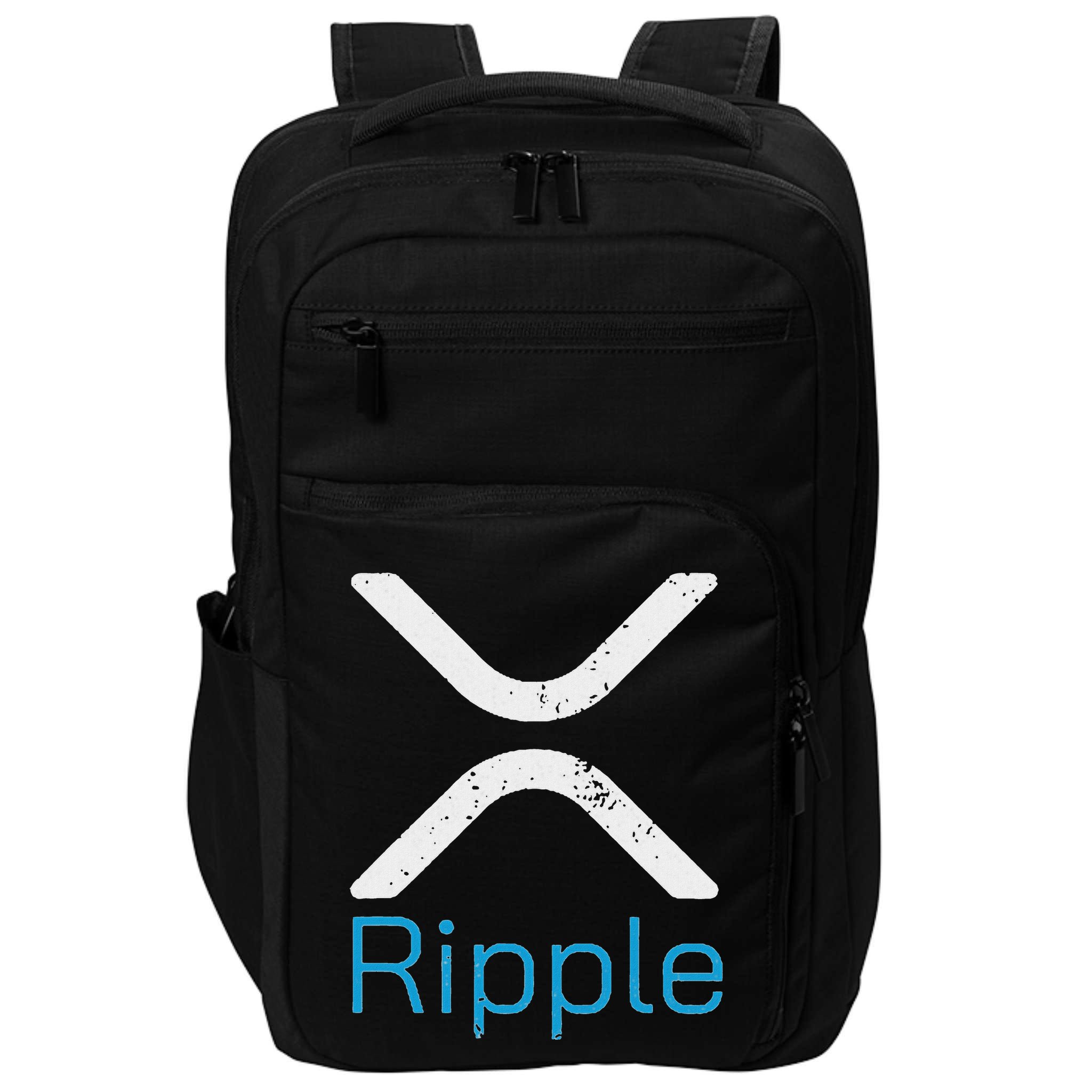Ripple Xrp Logo Vintage Ripple Hodler Impact Tech Backpack