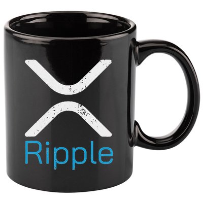 Ripple Xrp Logo Vintage Ripple Hodler 11oz C Handle Ceramic Mug