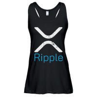 Ripple Xrp Logo Vintage Ripple Hodler Ladies Essential Flowy Tank