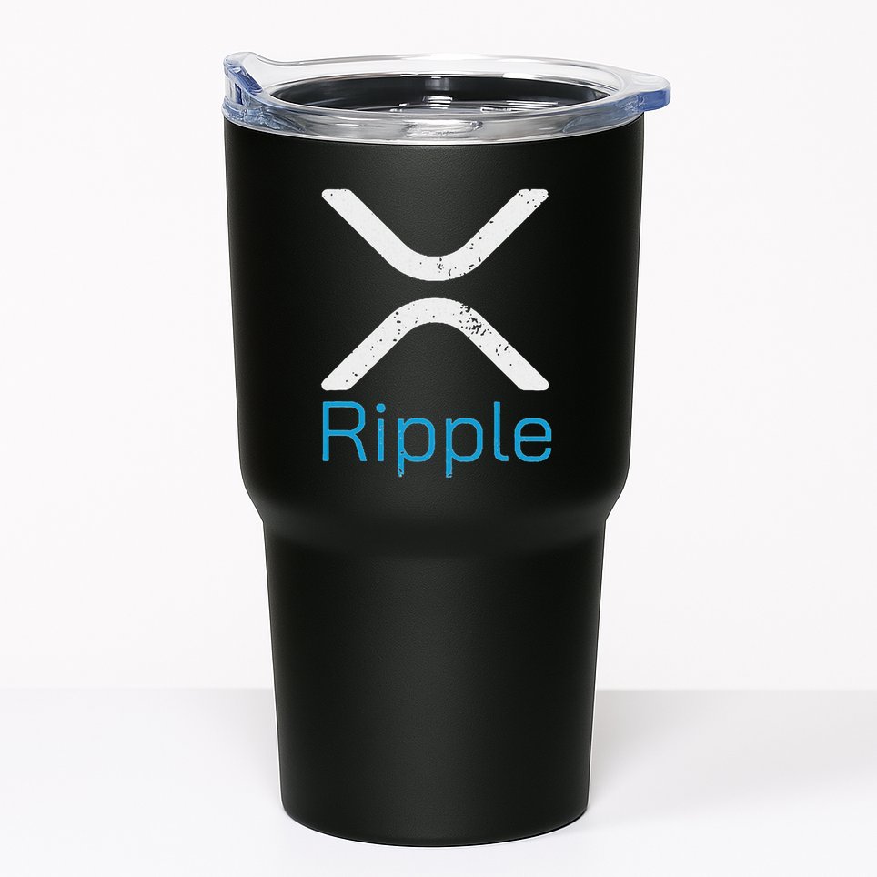 Ripple Xrp Logo Vintage Ripple Hodler Tumbler