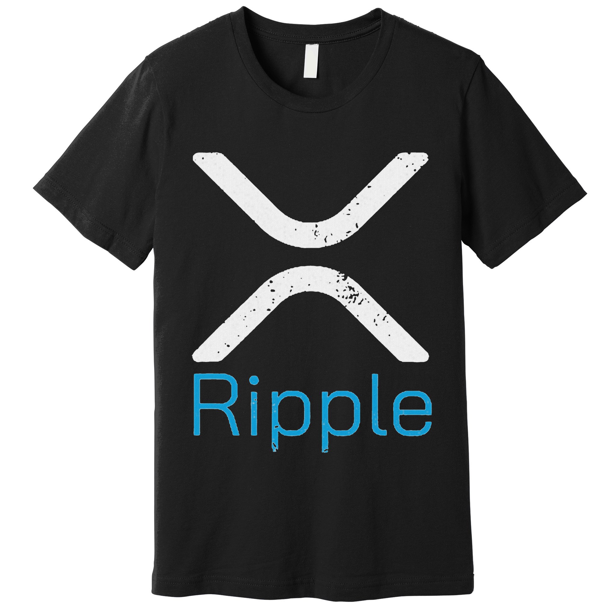 Ripple Xrp Logo Vintage Ripple Hodler Premium T-Shirt