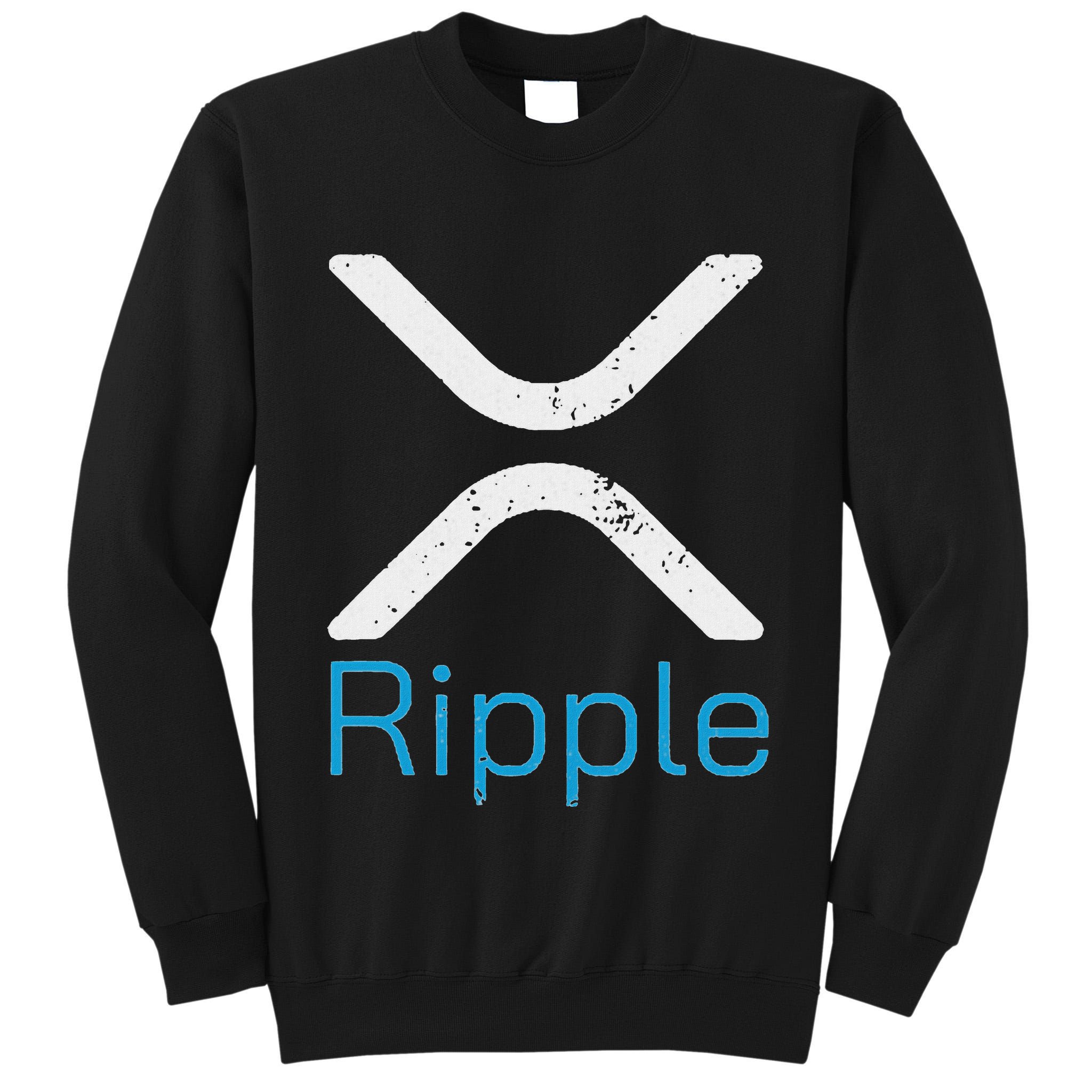 Ripple Xrp Logo Vintage Ripple Hodler Tall Sweatshirt
