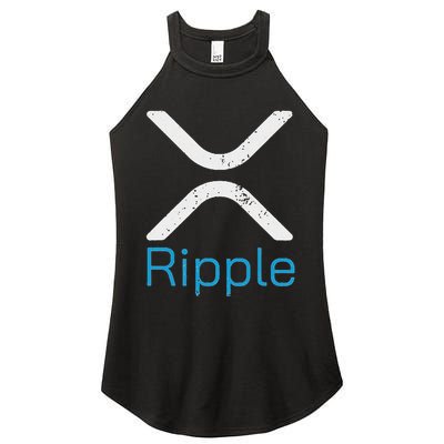 Ripple Xrp Logo Vintage Ripple Hodler Women's Perfect Tri Rocker Tank