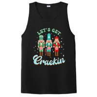 Retro Xmas Lets Get Crackin Nutcracker Christmas PosiCharge Competitor Tank