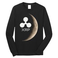 Ripple Xrp Moon Proud Ripple Hodler Long Sleeve Shirt