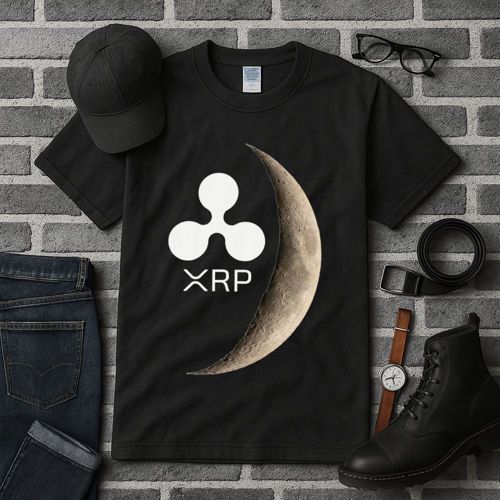 Ripple Xrp Moon Proud Ripple Hodler Tall T-Shirt