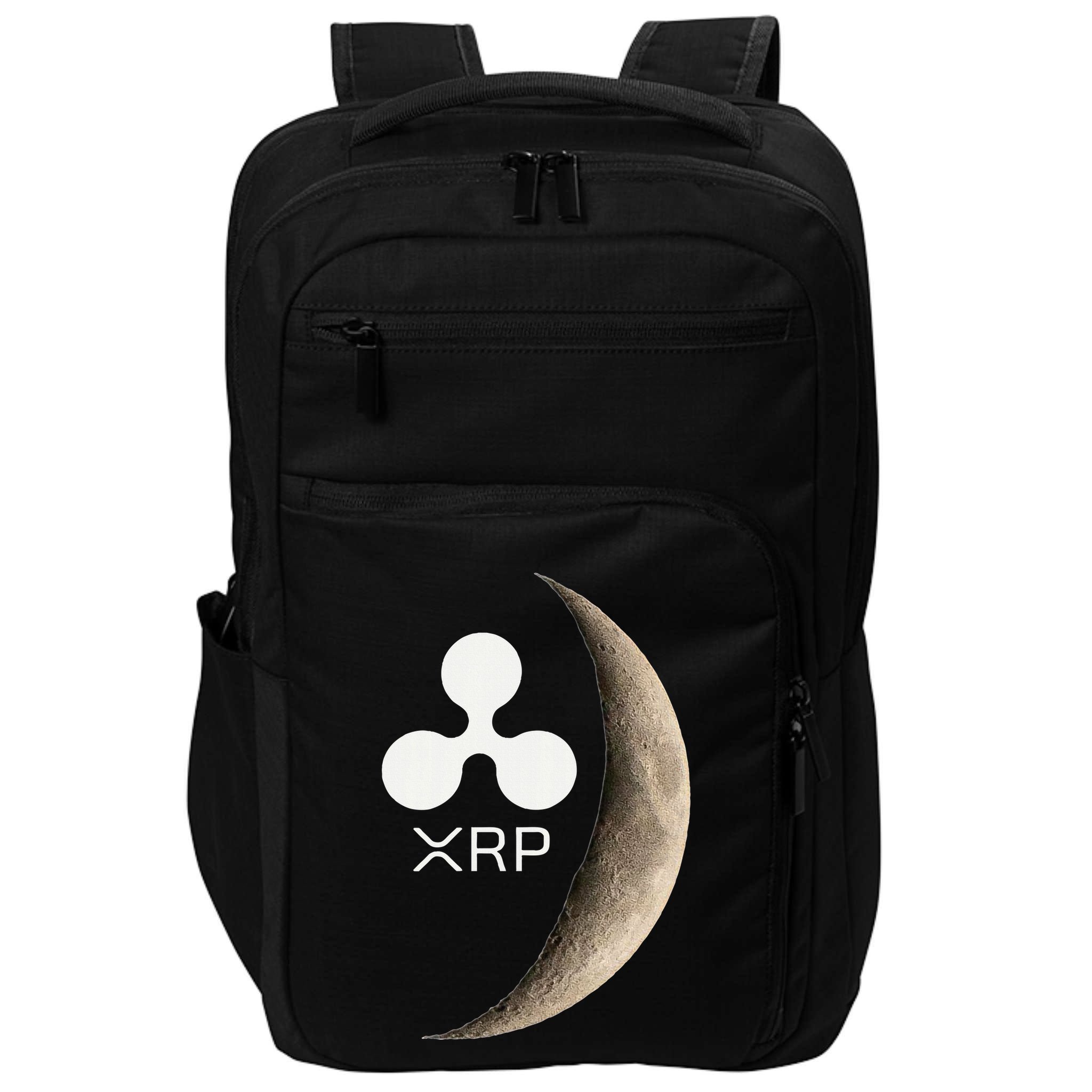 Ripple Xrp Moon Proud Ripple Hodler Impact Tech Backpack