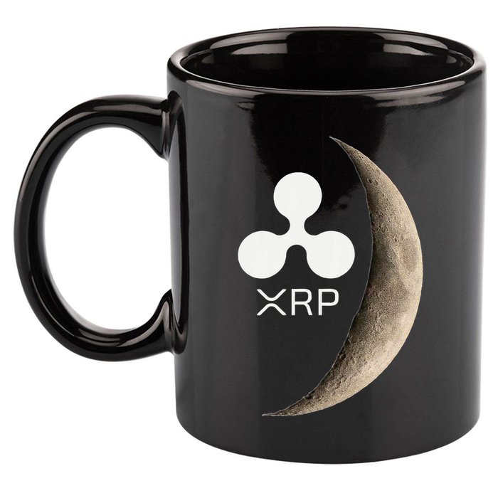 Ripple Xrp Moon Proud Ripple Hodler 11oz C Handle Ceramic Mug