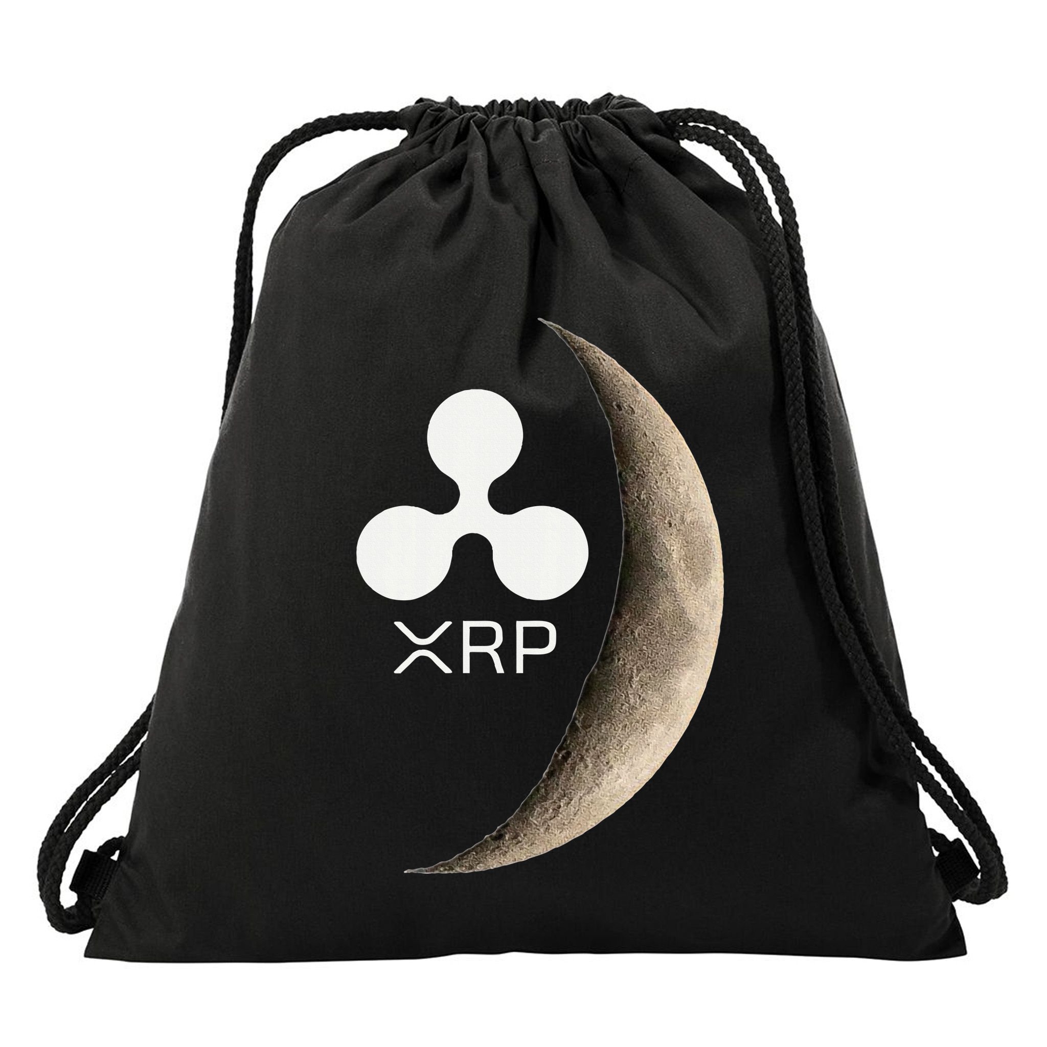 Ripple Xrp Moon Proud Ripple Hodler Drawstring Bag