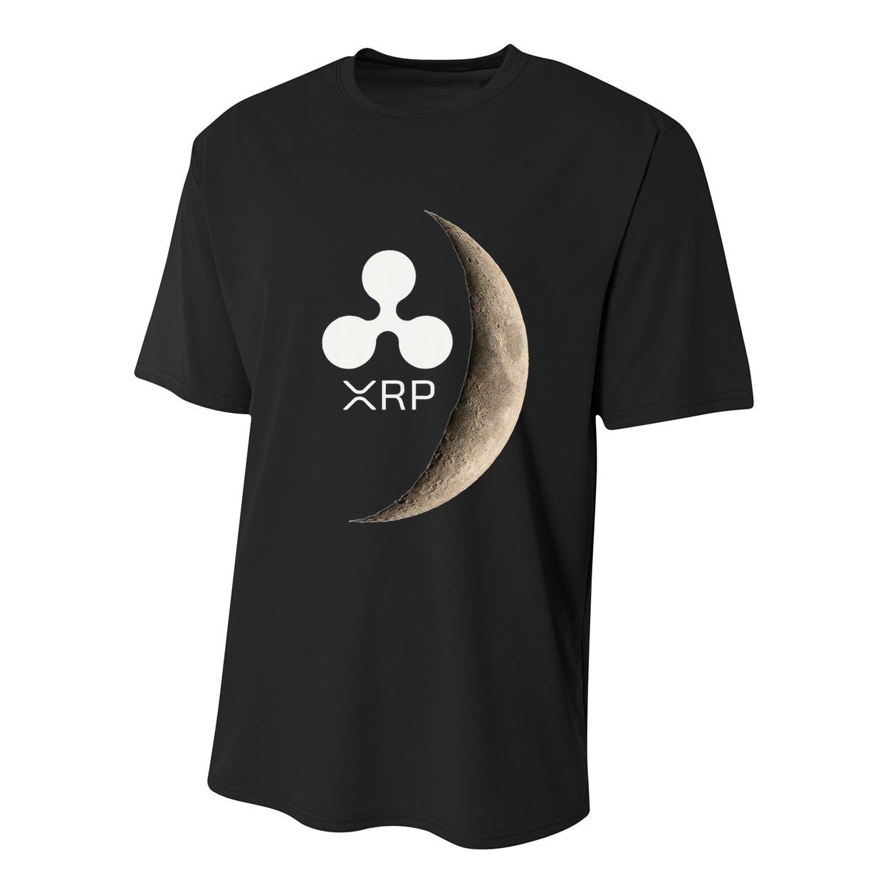 Ripple Xrp Moon Proud Ripple Hodler Youth Performance Sprint T-Shirt