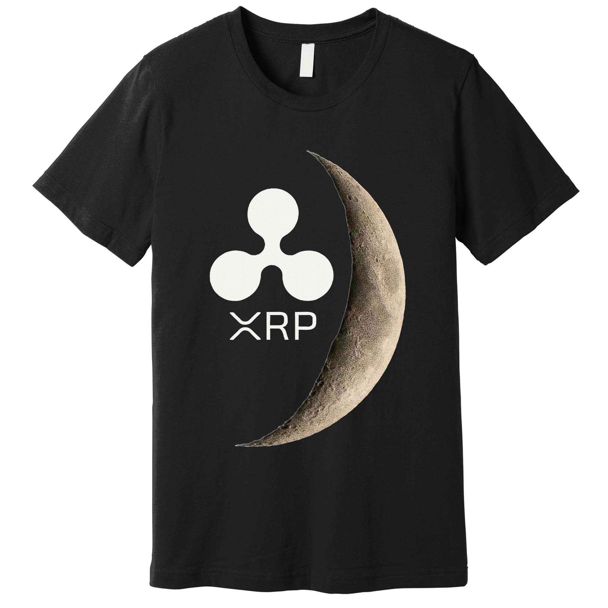 Ripple Xrp Moon Proud Ripple Hodler Premium T-Shirt