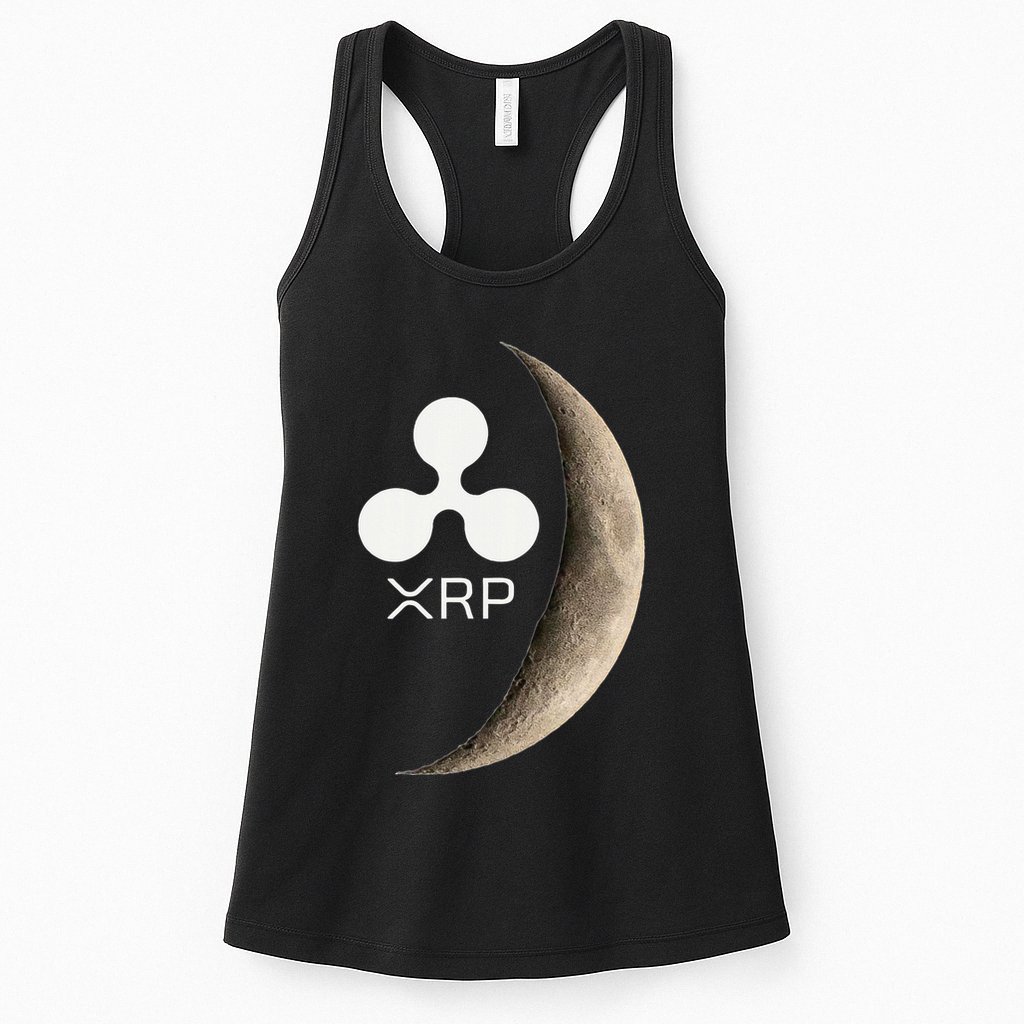 Ripple Xrp Moon Proud Ripple Hodler Womens Tank Top