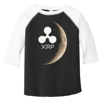 Ripple Xrp Moon Proud Ripple Hodler Toddler Fine Jersey T-Shirt