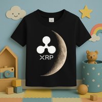 Ripple Xrp Moon Proud Ripple Hodler Toddler T-Shirt