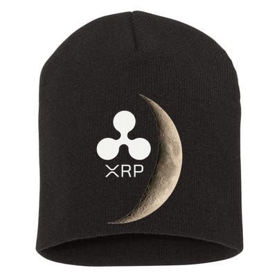 Ripple Xrp Moon Proud Ripple Hodler Short Acrylic Beanie