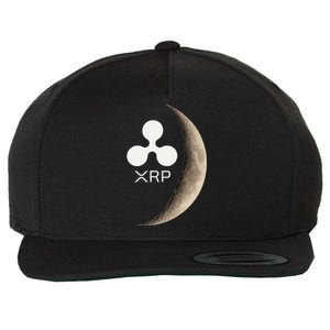 Ripple Xrp Moon Proud Ripple Hodler Wool Snapback Cap