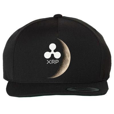 Ripple Xrp Moon Proud Ripple Hodler Wool Snapback Cap