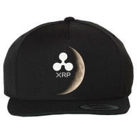 Ripple Xrp Moon Proud Ripple Hodler Wool Snapback Cap