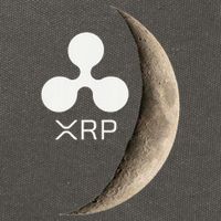 Ripple Xrp Moon Proud Ripple Hodler Cotton Canvas Backpack