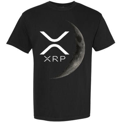 Ripple Xrp Moon Garment-Dyed Heavyweight T-Shirt