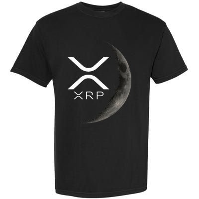 Ripple Xrp Moon Garment-Dyed Heavyweight T-Shirt