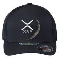 Ripple Xrp Moon Flexfit Unipanel Trucker Cap