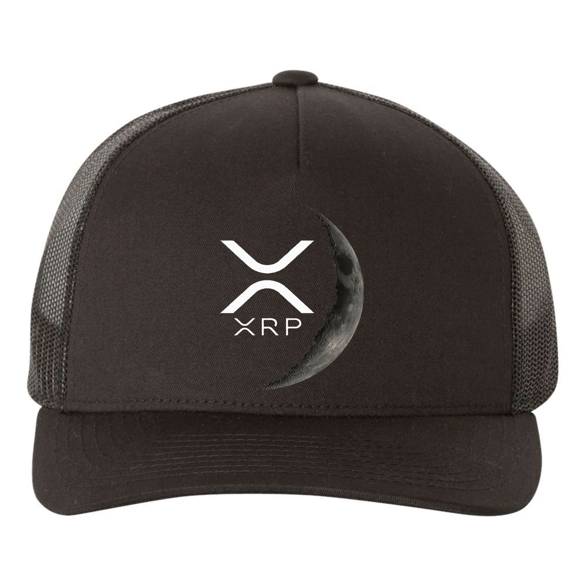 Ripple Xrp Moon Yupoong Adult 5-Panel Trucker Hat