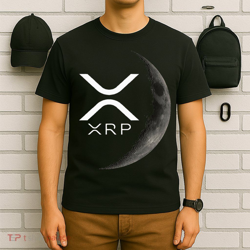 Ripple Xrp Moon T-Shirt