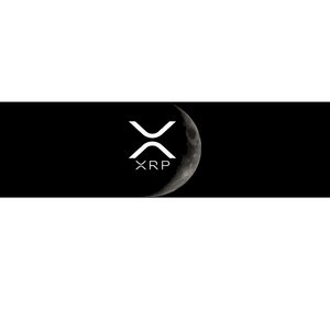 Ripple Xrp Moon Bumper Sticker