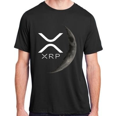 Ripple Xrp Moon Adult ChromaSoft Performance T-Shirt